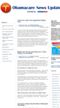 Mobile Screenshot of obamacarenewsupdates.com
